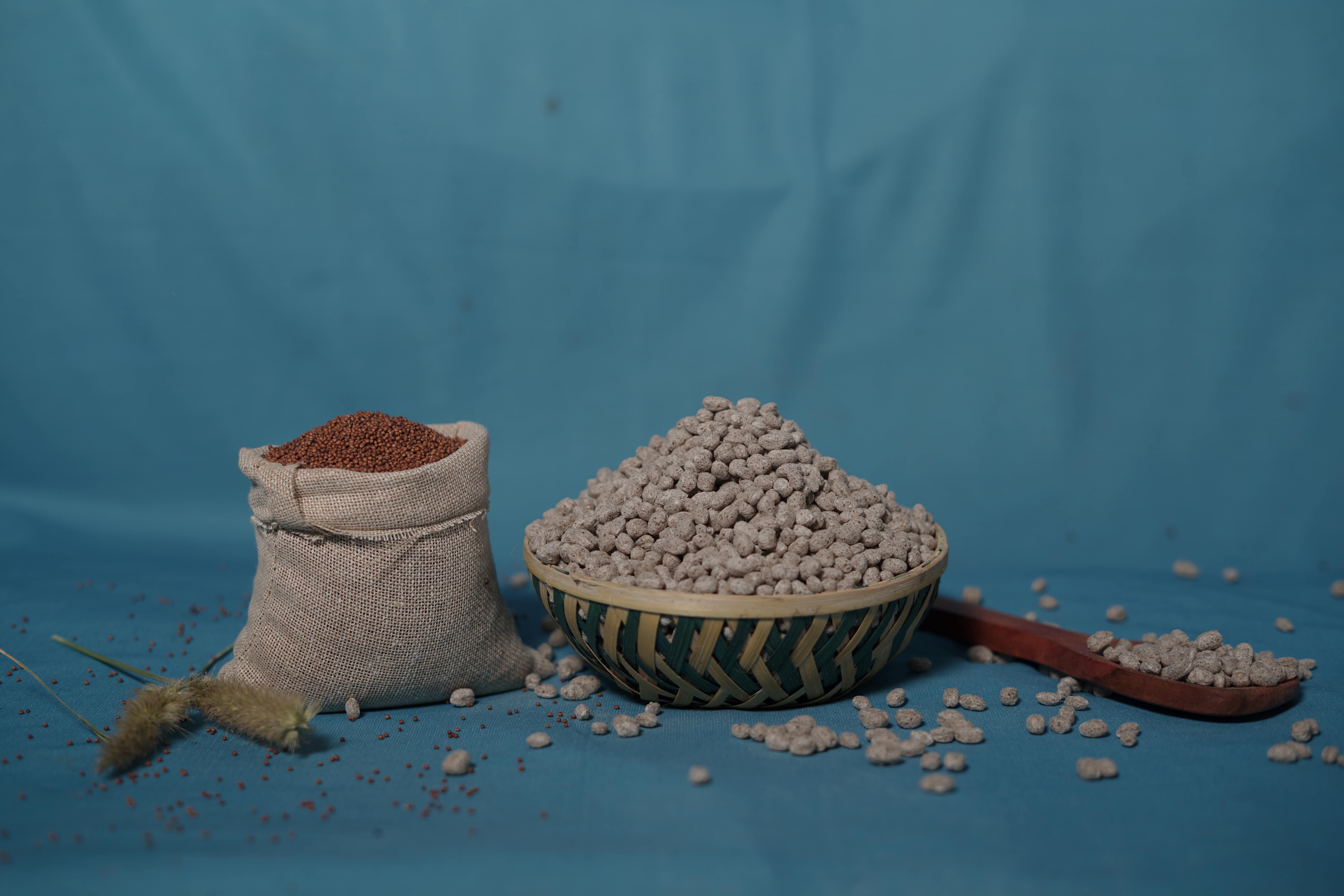 Ragi murmura[salted]available in various shapes